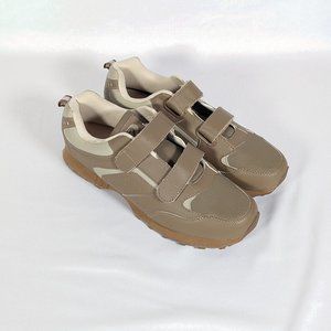 Dr Leonard's Men's Tan Therapeutic Comfort Walking Athlectic Shoe 12m